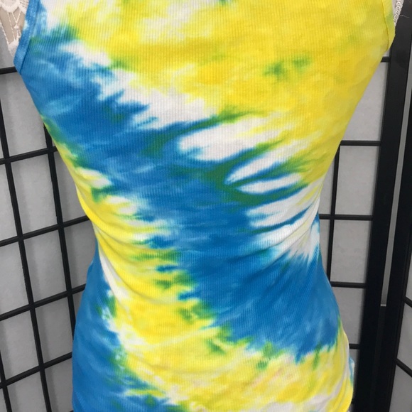 Hand Tied Tye Dye Tank top NWOT - Picture 6 of 8